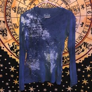 Blue sinful long sleeve